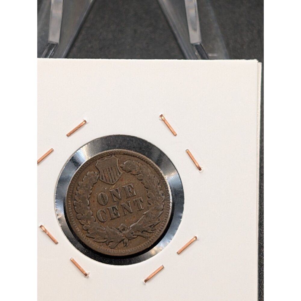 1909 Indian Head Cent Final Year of Issue Vintage United States Bronze Penny